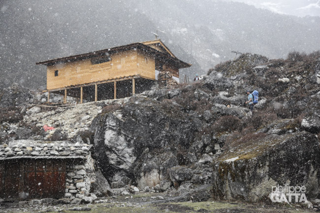 Last village before BC (© P. Gatta)