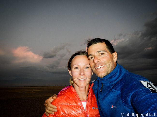 Anna and Philippe during the rest day (© P. Gatta)