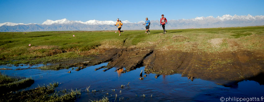 Gobi March Race: 250 km running race in China (© P. Gatta)