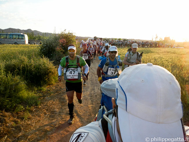 Start of stage 3 (© A. Gatta)
