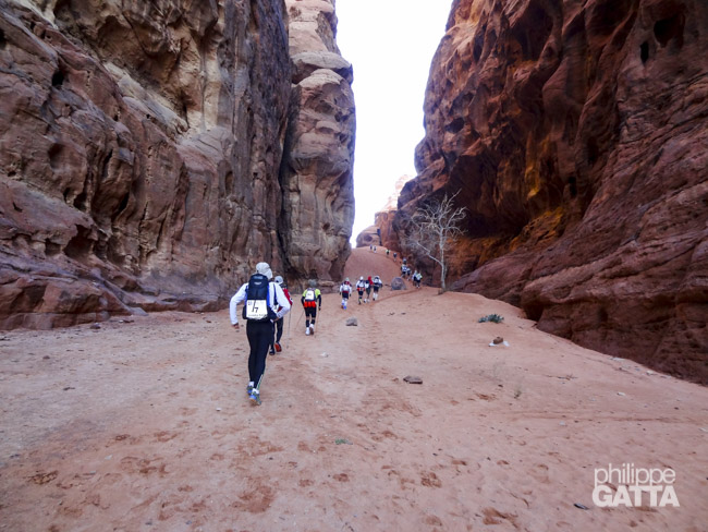 Canyons at the beginning of stage 3 (© A. Gatta)