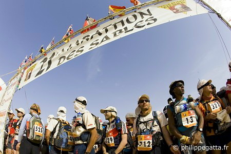 Start of the 21st MDS. Karim Mosta #13 (© P. Gatta)