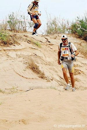 During the Marathon stage (© P. Gatta)