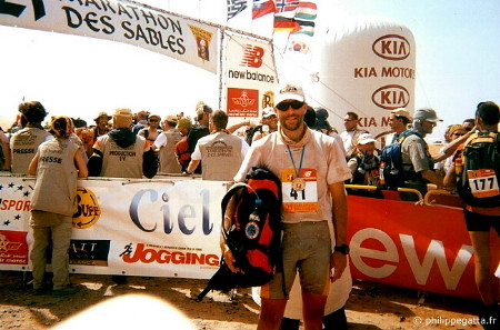 Finish line of the 21st Marathon des Sables (© P. Gatta)