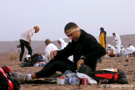 Getting ready for the start (© P. Gatta)