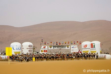The start of the Marathon stage (© P. Gatta)