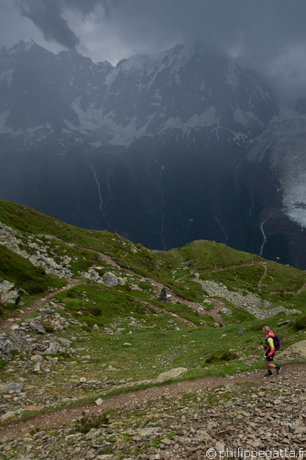 TMB: Between Brevent and Bellachat (© P. Gatta)