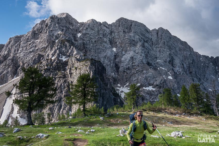 Via Alpina in the Triglav National Park, Slovenia (© P. Gatta)